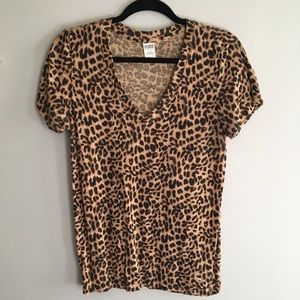 PINK leopard T-shirt size L/G